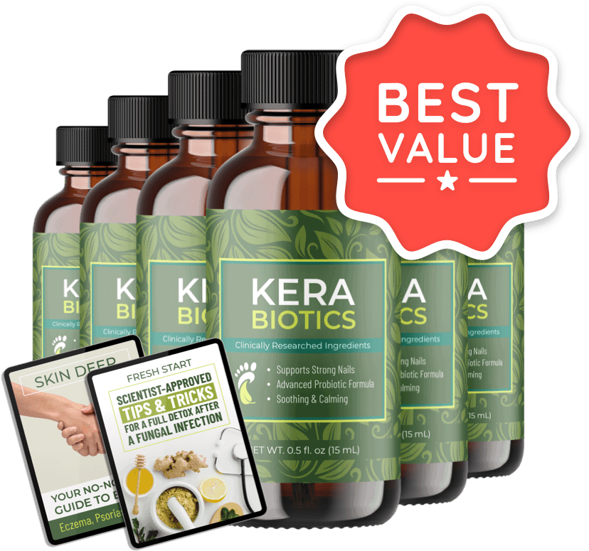 KeraBiotics Six Bottle Pack